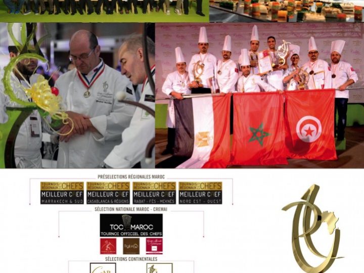 Tenue des concours Africains et régionaux des chefs de cuisine 2016 au Palmeraie Resorts Marrakech